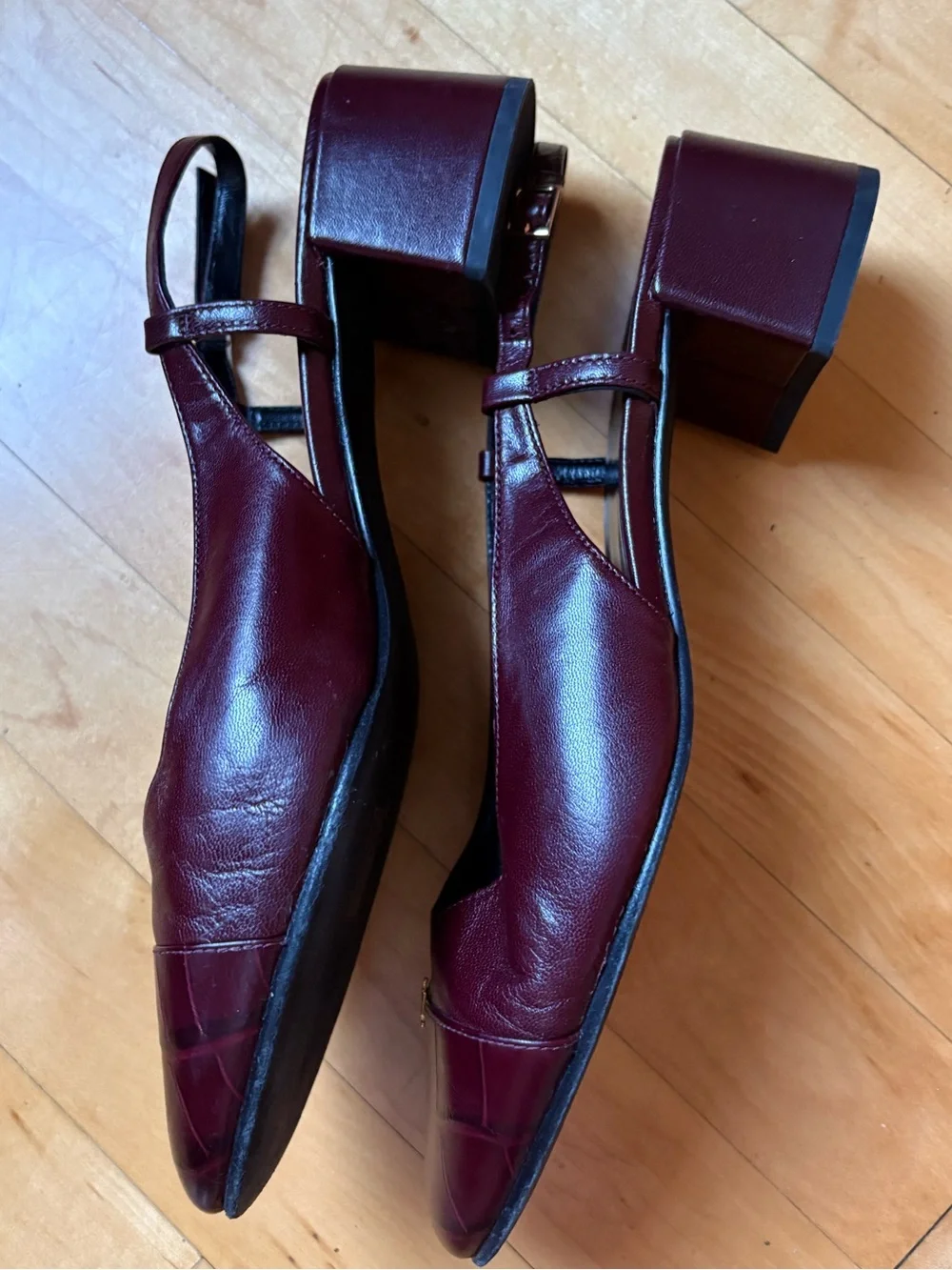 Tory Burch elegant burgundy